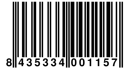 8 435334 001157