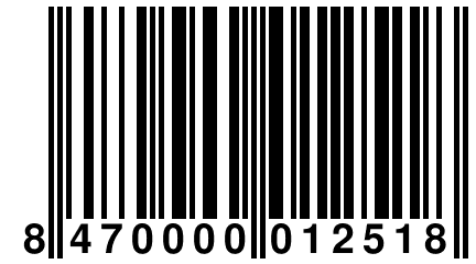 8 470000 012518