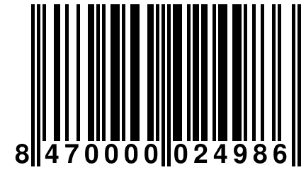 8 470000 024986