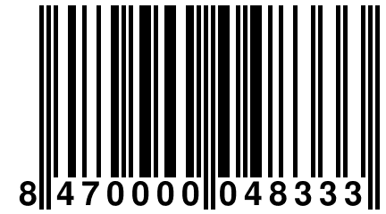 8 470000 048333