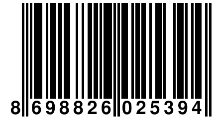 8 698826 025394