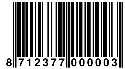 8 712377 000003