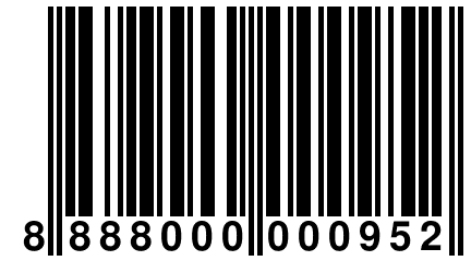 8 888000 000952