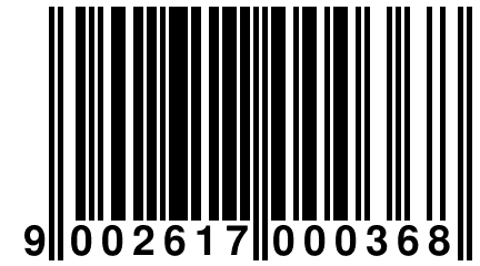 9 002617 000368