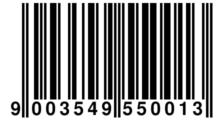 9 003549 550013