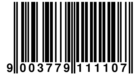 9 003779 111107