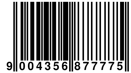 9 004356 877775