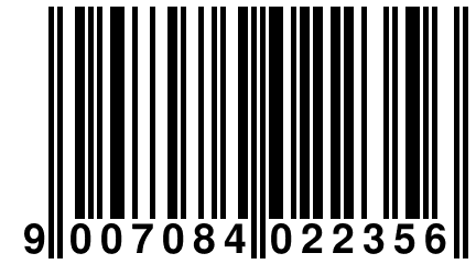 9 007084 022356