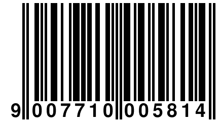 9 007710 005814