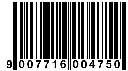 9 007716 004750