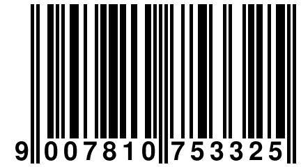 9 007810 753325