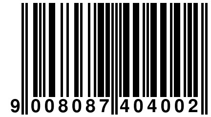 9 008087 404002