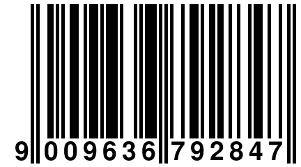 9 009636 792847