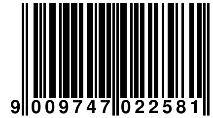 9 009747 022581