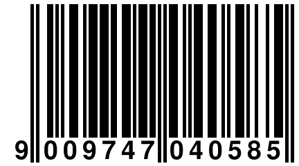 9 009747 040585