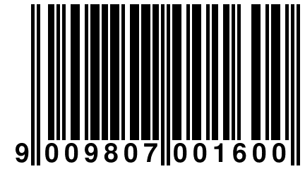 9 009807 001600