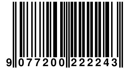 9 077200 222243