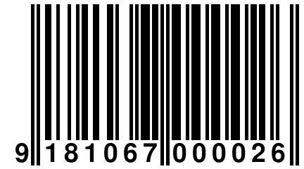 9 181067 000026