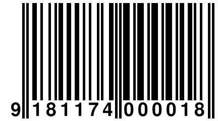 9 181174 000018