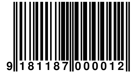 9 181187 000012