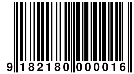 9 182180 000016