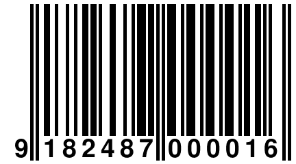 9 182487 000016