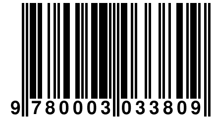 9 780003 033809