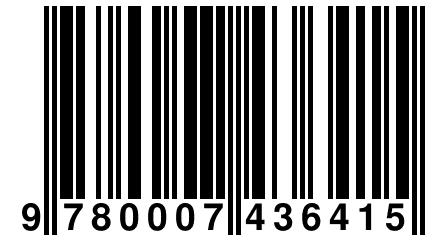 9 780007 436415