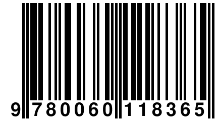 9 780060 118365