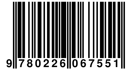 9 780226 067551