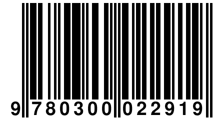 9 780300 022919