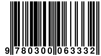 9 780300 063332