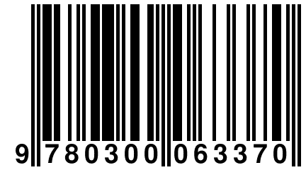 9 780300 063370