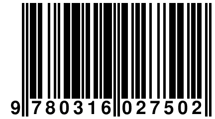 9 780316 027502