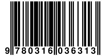 9 780316 036313