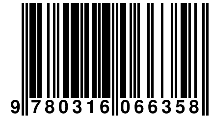 9 780316 066358