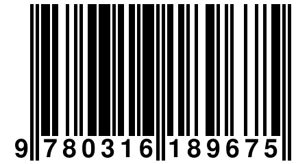 9 780316 189675