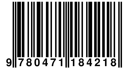 9 780471 184218