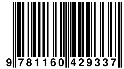 9 781160 429337