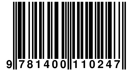 9 781400 110247