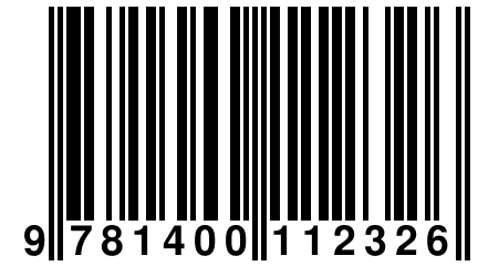 9 781400 112326