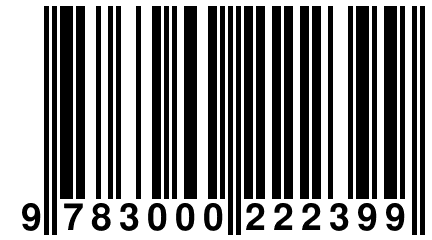 9 783000 222399