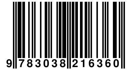 9 783038 216360