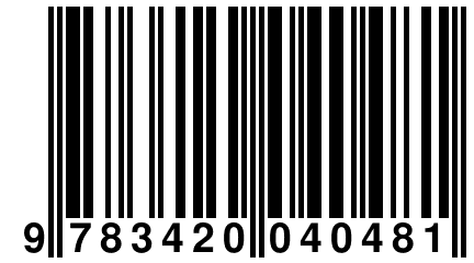 9 783420 040481