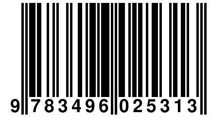 9 783496 025313