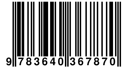 9 783640 367870