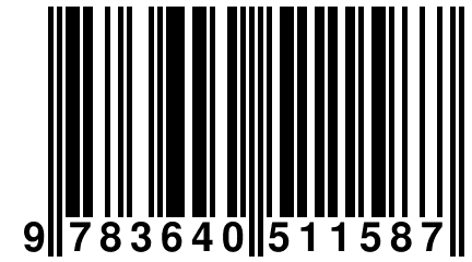 9 783640 511587