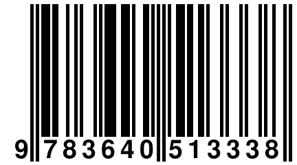 9 783640 513338