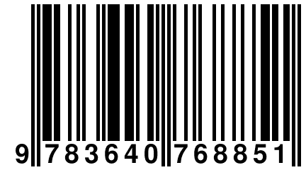 9 783640 768851