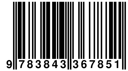 9 783843 367851